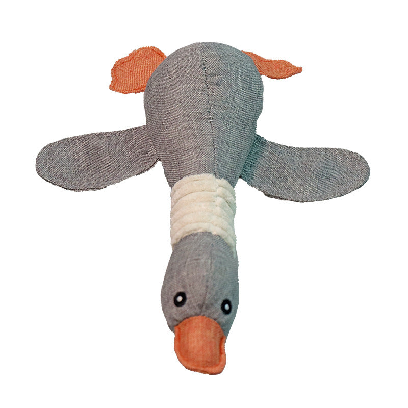 Plush Squeaky Pet Chew Toy for Dogs & Cats