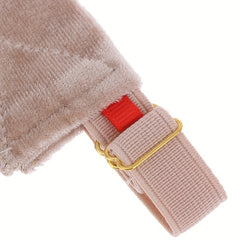 Women Velvet Wig Grip Scarf Headband Adjustable Fastener Hair Band