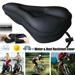 Gel Padded Bike Seat Cushion for Soft Exercise Riding