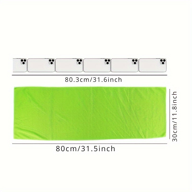 6 Pack Portable Cooling Towel Microfiber Soft Breathable Towel
