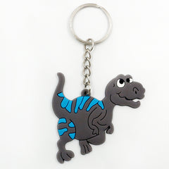 12 Dinosaur Keychains Pack