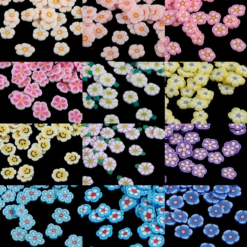Mixed Nail Decal Jewelry Dried Flower Accessories For Manicure 10g