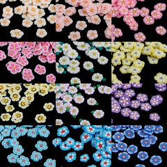Mixed Nail Decal Jewelry Dried Flower Accessories For Manicure 10g
