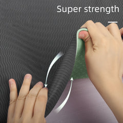 TPE Solid Yoga Mat Double Colors Non slip Fitness Mat