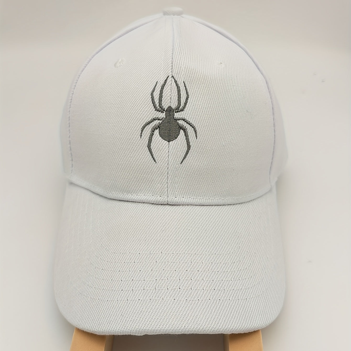 Spider Embroidery Baseball Cap Lightweight Sun Hat Unisex Adjustable Dad Hats