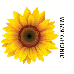Sunflower Vinyl Waterproof Sticker Decal Car Laptop Wall Window Bumper 7