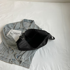 Nylon Crossbody Bag Dumpling Shoulder Bag Casual Handbag