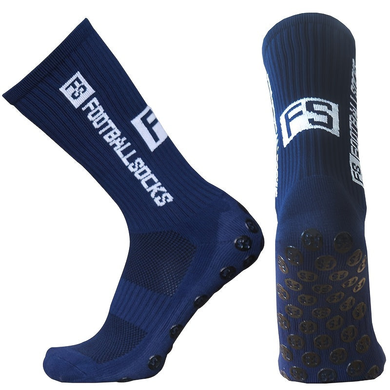 Athletic Socks Anti Slip Breathable Sweat Absorbing Sports Socks