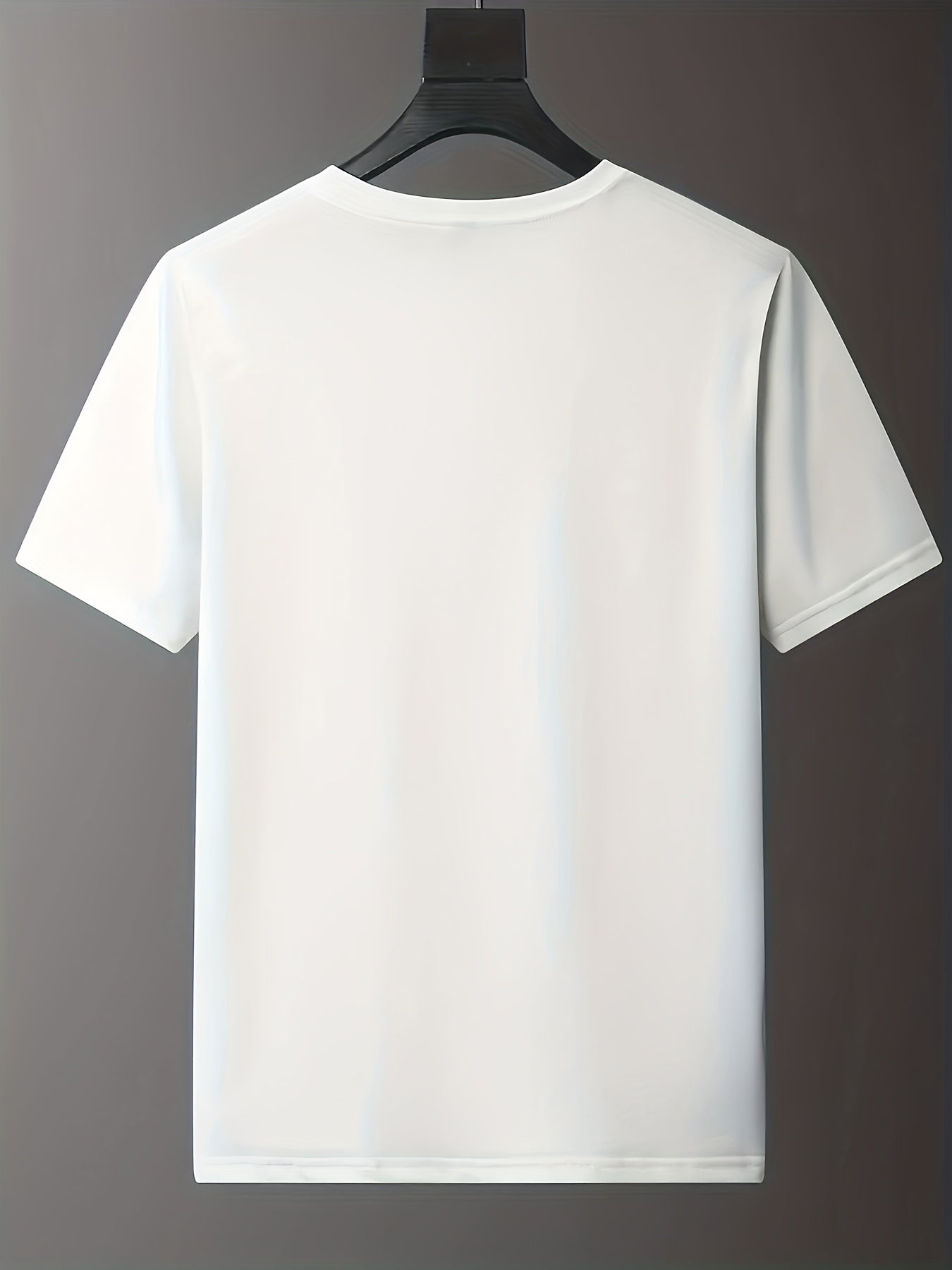 Skull Print Men's Graphic Tee for Summer
