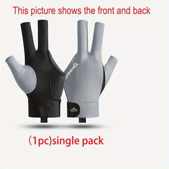 Competition Ready Billiard Gloves Lightweight Breathable Non Slip