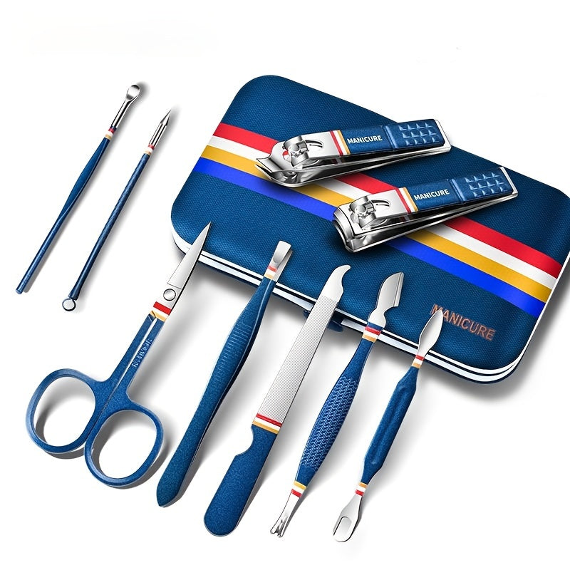 13pcs Nail Clipper Scissors Ear Picking Set Personal Care Accessories