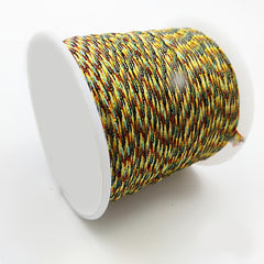 50m Hand Braided Jade Rope for DIY Bracelet Tassel Wire Jewelry Line