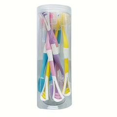 8pc Ultrafine Bristle Toothbrush Set for Sensitive Gums