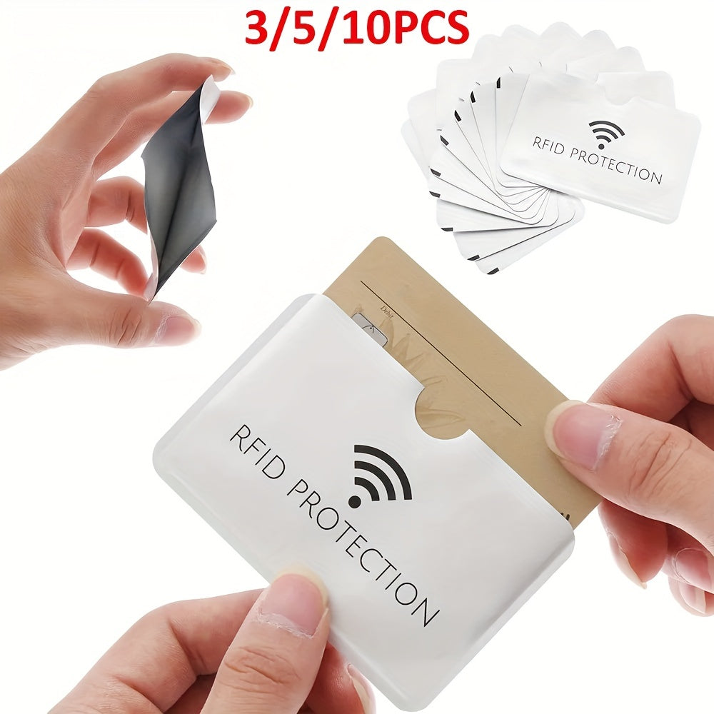 10PCS Anti RFID Credit Card Holder Wallet Blocking