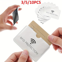 10PCS Anti RFID Credit Card Holder Wallet Blocking