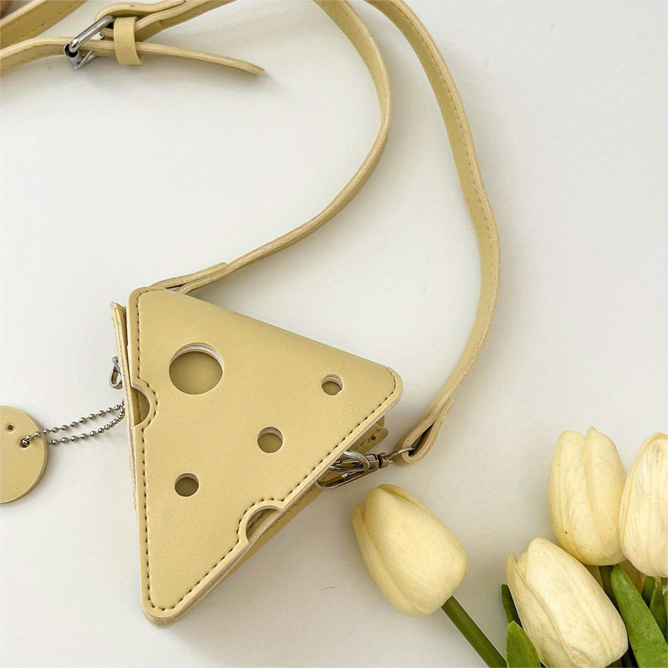 Minimalist Niche Cheese Bag Solid Crossbody Bag Women's Stylish Purse