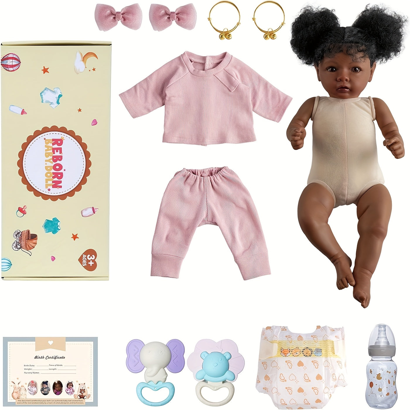 Lifelike Reborn Doll Daisy Soft Body Realistic Newborn with Clothes