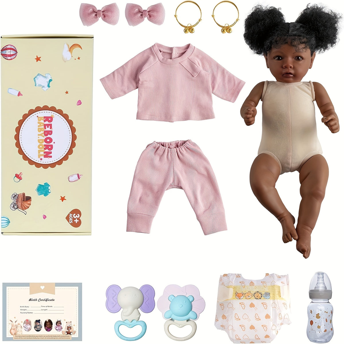 Lifelike Reborn Doll Daisy Soft Body Realistic Newborn with Clothes