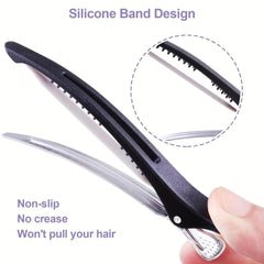 6pcs Duckbill Clips Hairdresser Zoning Positioning Professional Hair Clips