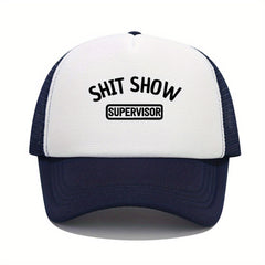 Mesh Baseball Cap Curved Brim Sunshade Summer Hat Men Women