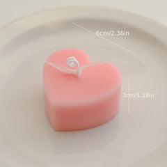 Heart Aromatherapy Candle - Wedding Heart Shaped Gift