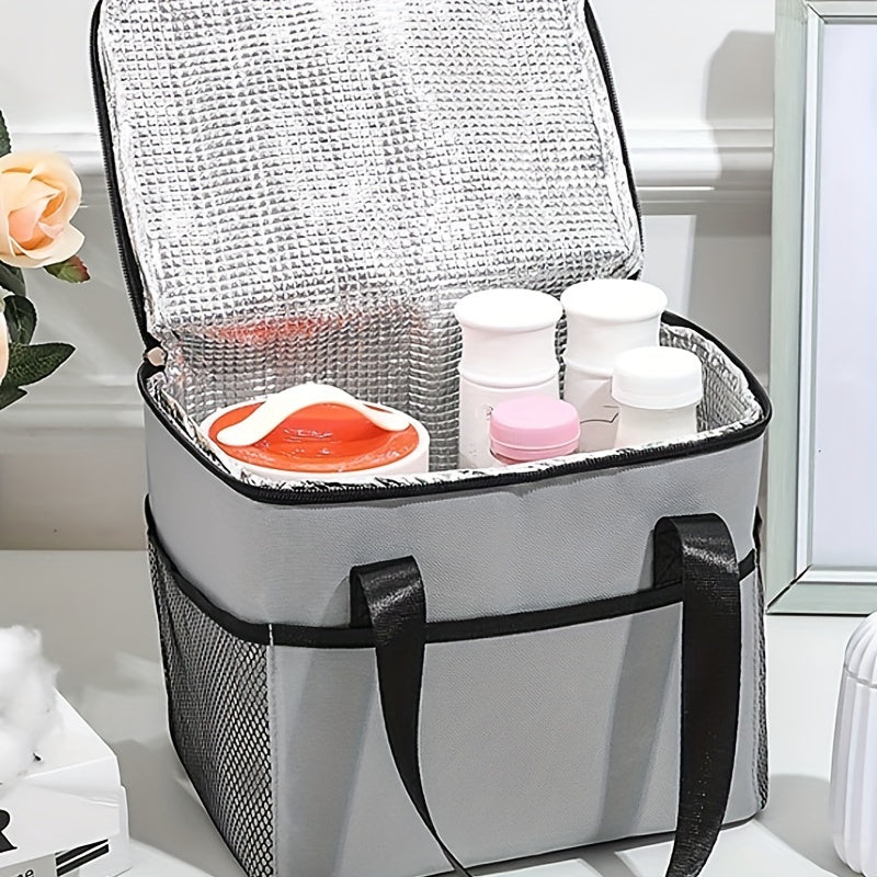 1pc Large Capacity Insulation Bag for Camping Picnics School Office