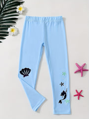 Girls Comfort Fit Stretch Casual Ankle Pants