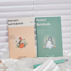Line Book Painting and Mini Notebook A6
