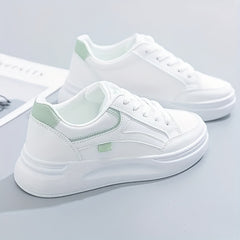 Women's Platform Sneakers Casual Lace Up Outdoor Shoes