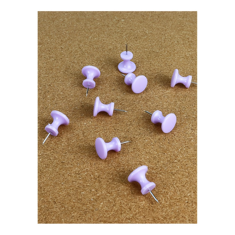 35pcs Multifunctional Macaron I-shaped Nails Office Supplies