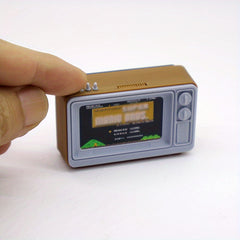 Miniature Retro TV and Game Console for Dollhouse