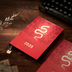 Red Model Notebook Plain Paper Business Office Students Study