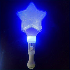 LED Flashing Pentangle Star Glow Stick - Party Favors