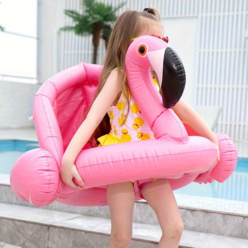 Flamingo Swimming Float With Seat For Kids