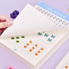 Pre K Math Workbook Set Age 3-6 Number Writing Counting Addition Subtraction