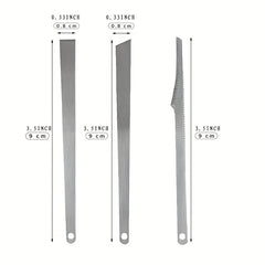 3 Pcs Dead Skin Removal Feet Scraper Foot Care Tool
