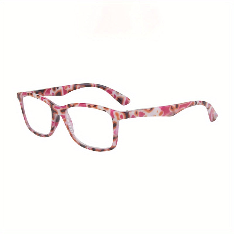 Square Tortoiseshell Reading Glasses Retro Readers HD Presbyopic Glasses