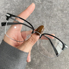 Square Clear Lens Anti Eyestrain Reading Glasses