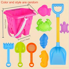 Beach Toys Set for Kids - 10pcs/13pcs Water & Sand Play with Shovel & Bucket