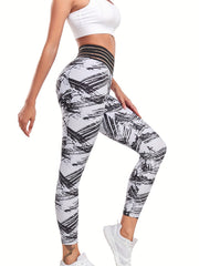 High Waisted Yoga Leggings Lifting Athletic Tight Pants
