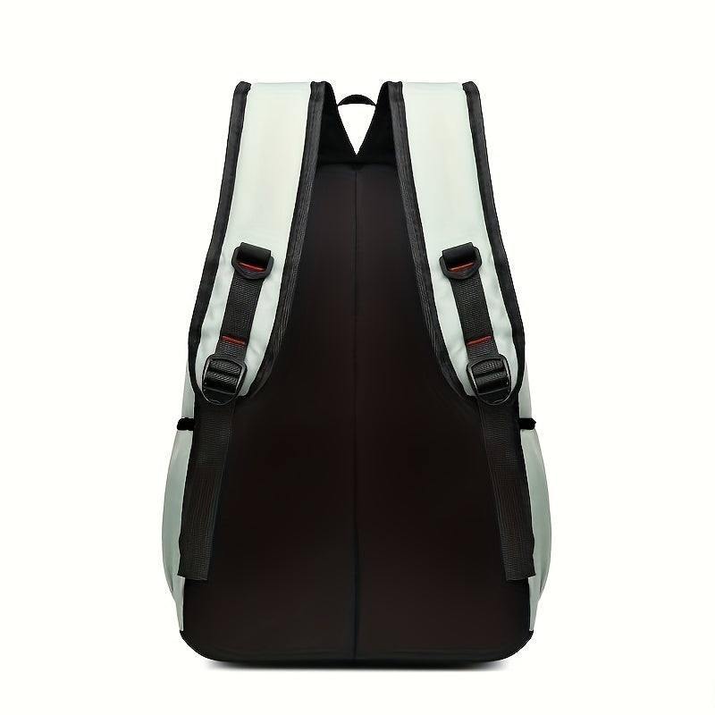 Minimalist Large Capacity School Bag All Match Zipper Backpack