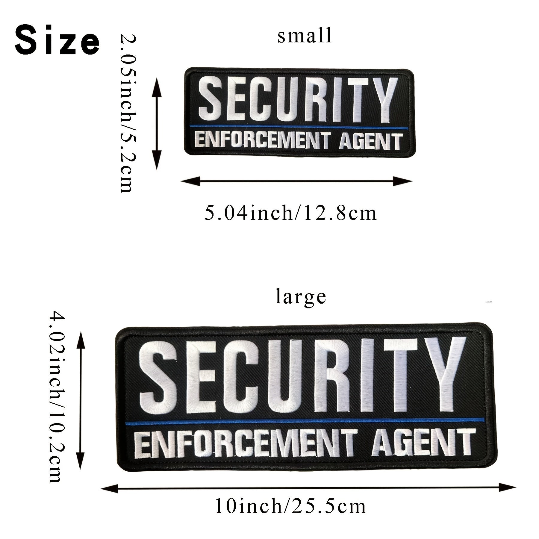 Security Enforcement Agent Morale Patch for Caps Uniforms Vests Backpacks