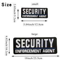 Security Enforcement Agent Morale Patch for Caps Uniforms Vests Backpacks