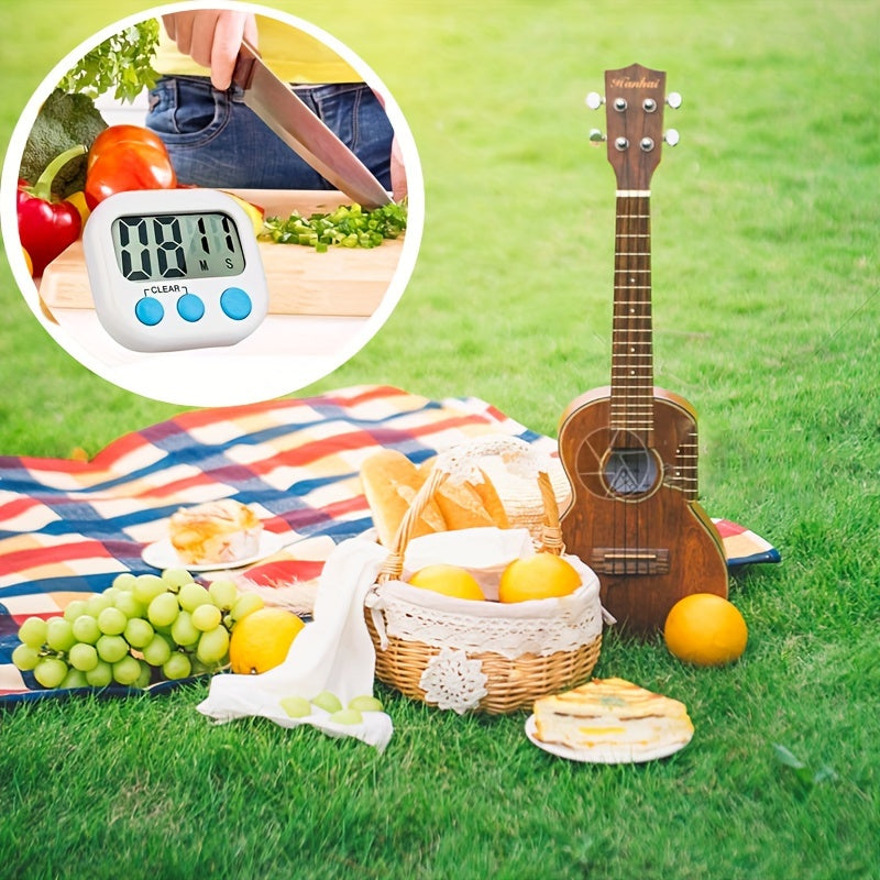 1pc Magnetic Kitchen Timer Countdown Stopwatch Cooking Baking