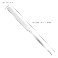 Stainless Steel Makeup Spatulas Long Mixing Stick
