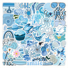 60pcs Waterproof Vinyl Stickers Pack for Water Bottle Laptop Cellphone