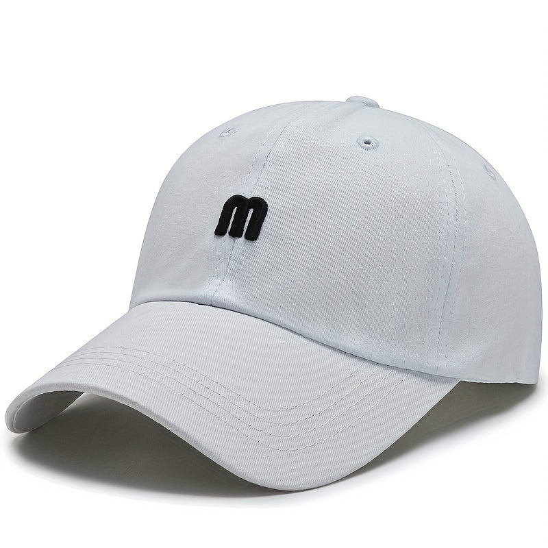 3D Embroidery Baseball Cap Candy Cotton Dad Hats