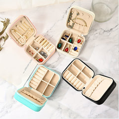 Mini Jewelry Travel Case Small Travel Jewelry Organizer Portable Jewelry Box