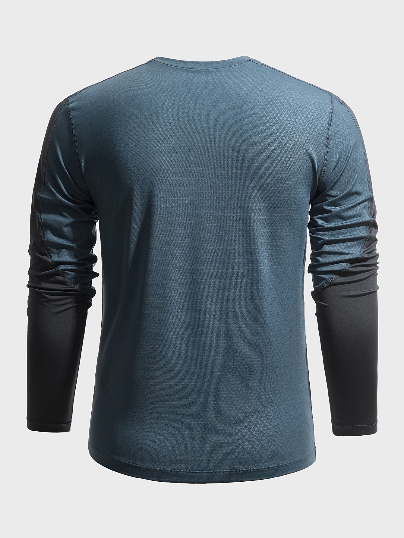 Men's Quick Dry Long Sleeve Tee For Running Gym