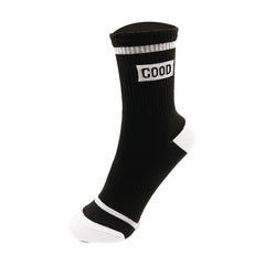 Breathable Striped Crew Socks Women's Stockings